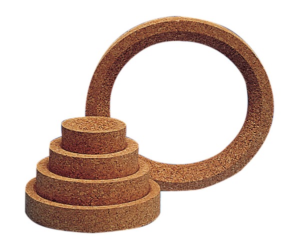 Cork flask support ring