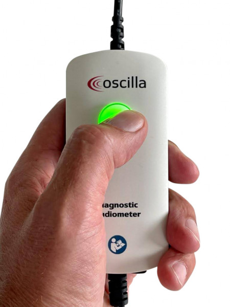 Oscilla A50 USB-Audiometer Luft- und Knochenleitung