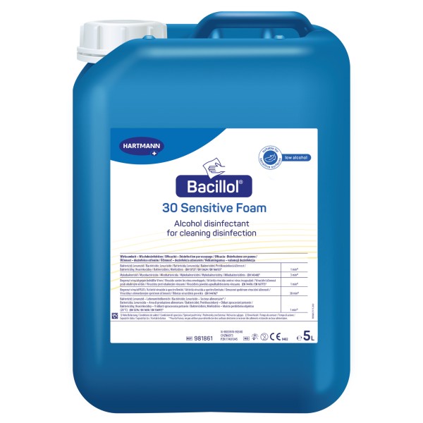 Bacillol® 30 Sensitive Foam, 5 Liter