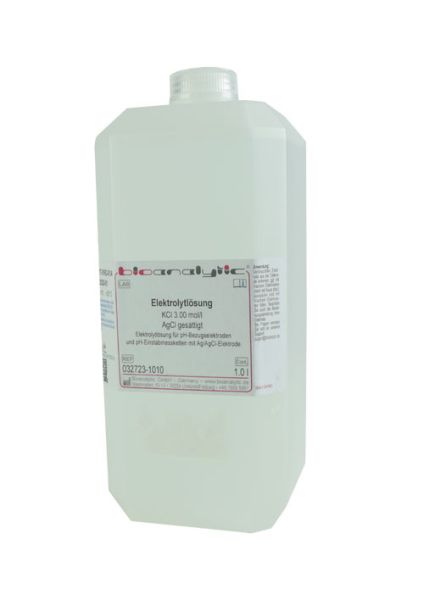 Electrolyte solution Kcl+AgCL 1000 ml bottle