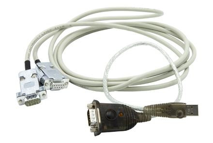 USB to Serial RS-232 DB9 Adapter Cable, 2.5 m