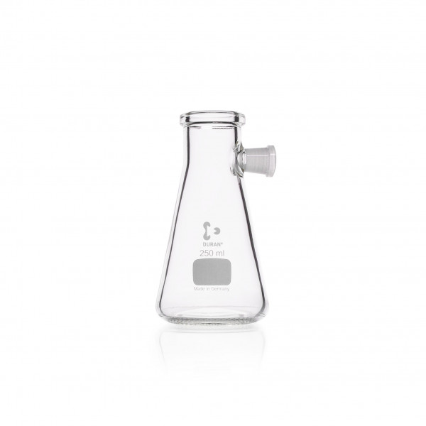 DURAN® filtering flasks with tubulature, Erlenmeyer shape