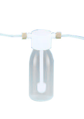 Gas wash bottle, PFA, 250 mL