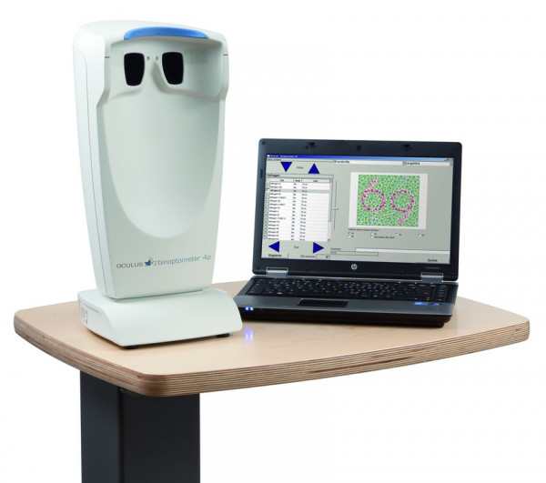 Sehtestgerät Binoptometer 4P inkl. Softwaremodul