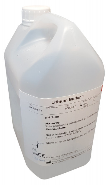 Lithium citrate buffer 1, 2 Liter
