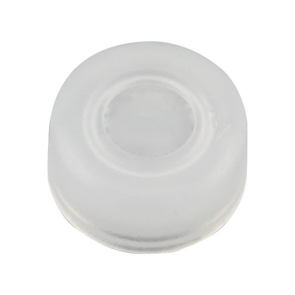 N 11 PE Cap, transparent, closed top, with thin piercing area