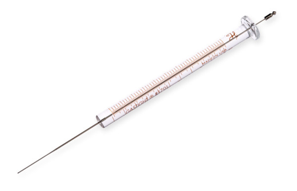 Agilent Syringe Model 1701 N, 10 µL, Cemented NDL, 23s-26s ga, 1.71 in, point style AS, 6 pieces