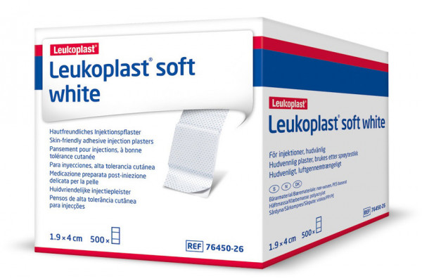 Leukoplast® Soft mit Injektionspflaster