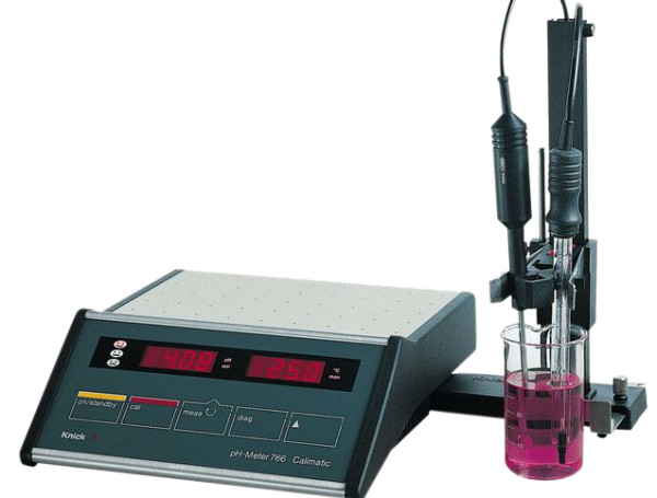 Labor-pH-Meter Typ 766/Set B, pH/pt1000- Einstabmeßkette SE 100