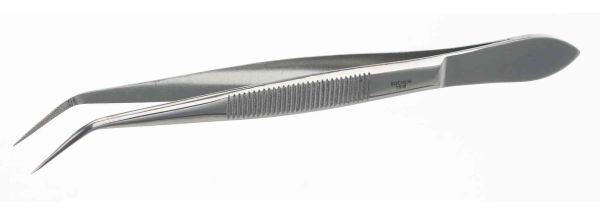 Forceps sharp tip 18/8 115 mm