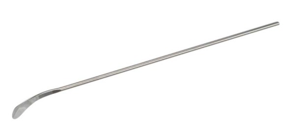 Spatula spoon shape 18/10 steel, 2 mm strength