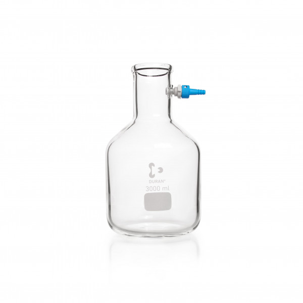 DURAN® Saugflaschen mit KECK™ Montage Set, Flaschenform