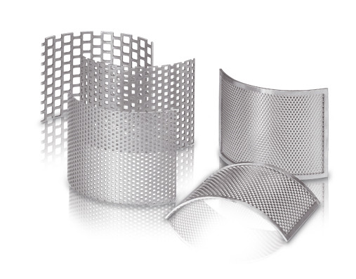 Bottom sieve with trapezoidal perforation