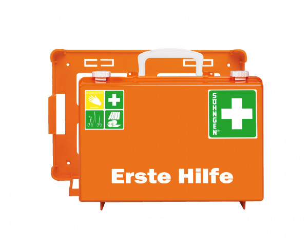 Erste Hilfe-Koffer SN-CD, gefüllt nach DIN 13 157, orange