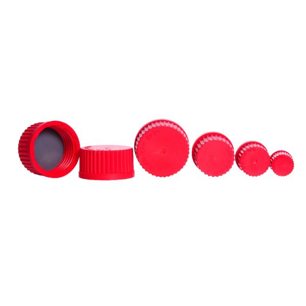 Screw cap, red