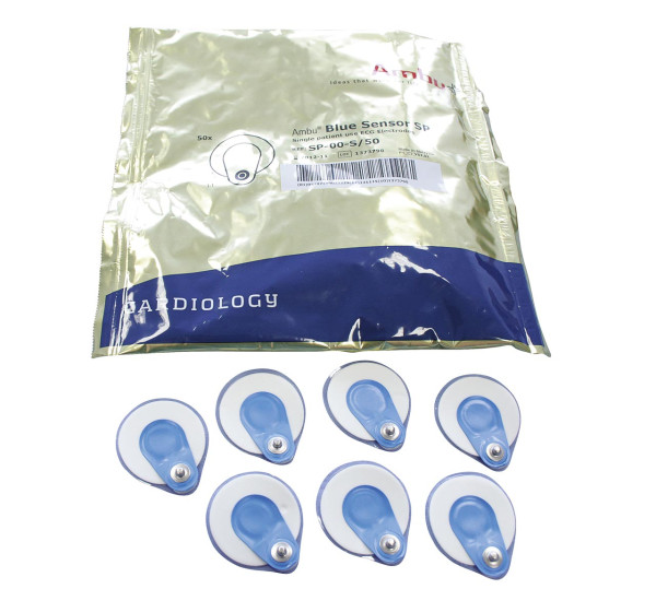 Blue-Sensor® SP-00-S EKG Einmal-Klebeelektroden, Schaumstoffträger