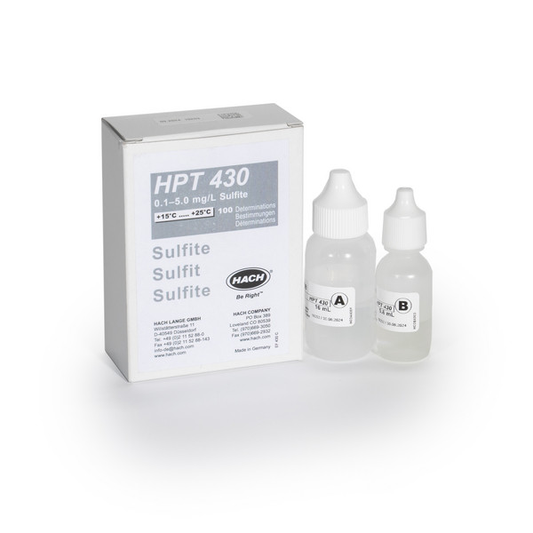 Sulfit Pipettier-Test 0,1-5,0 mg/L SO3