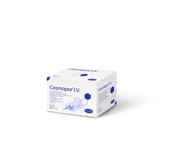 Cosmopor® i.v. Kanülenfixierpflaster, 8 x 6 cm