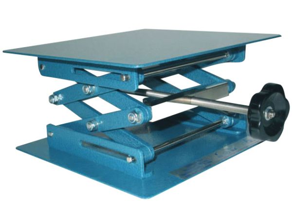 Hebebühne, 300 x 300 mm, Betriebslast max. 7 kg, verstellbar 130 - 465 mm