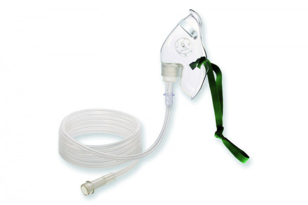 Sauerstoffmaske, mit 2,13 m Sicherheitsschlauch