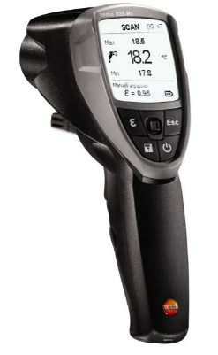 Infrared Thermometer with humidity measurement, testo 835-H1