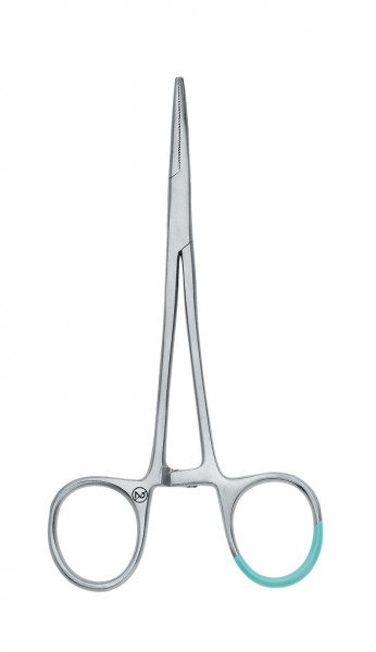 Clamp Halsted anatomically curved, 12.5 cm