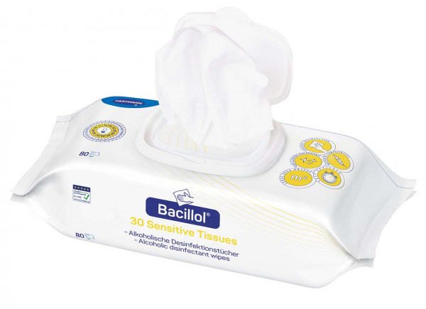 Bacillol® 30 Sensitive Tissues Desinfektionstücher