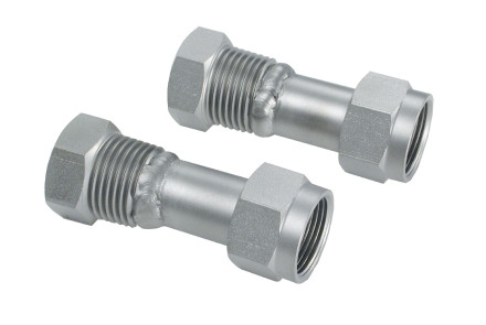 Adapters M16x1 female, 2 pieces