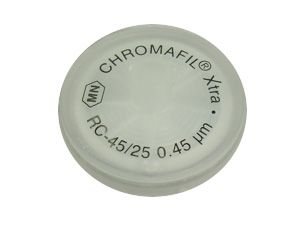 Spritzenfilter Chromafil Xtra RC, 25 mm, 0,45 µm, beschriftet