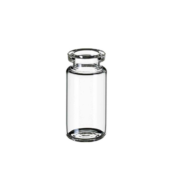 Headspace-Flaschen 10 mL, 46 x 22,5 mm, Klarglas, DIN-Rollrand, 100 Stück