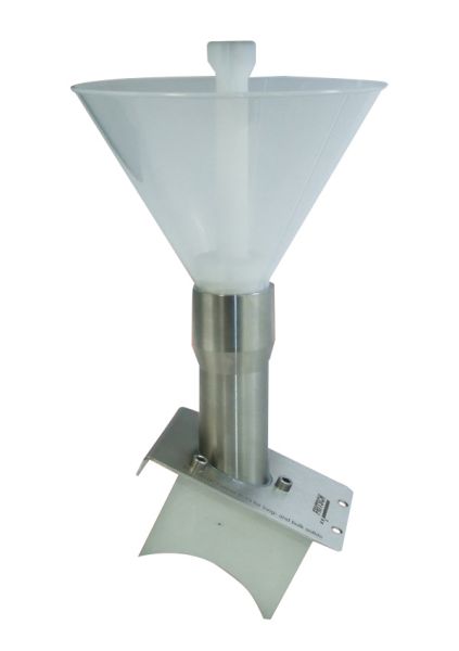 Standard funnel for long- and bulk solids