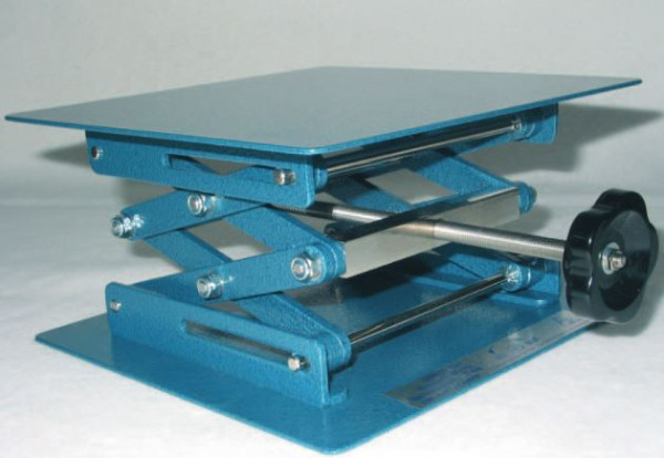 Laboratory lifting platform, non-slip, base and table top 200 x 230 mm