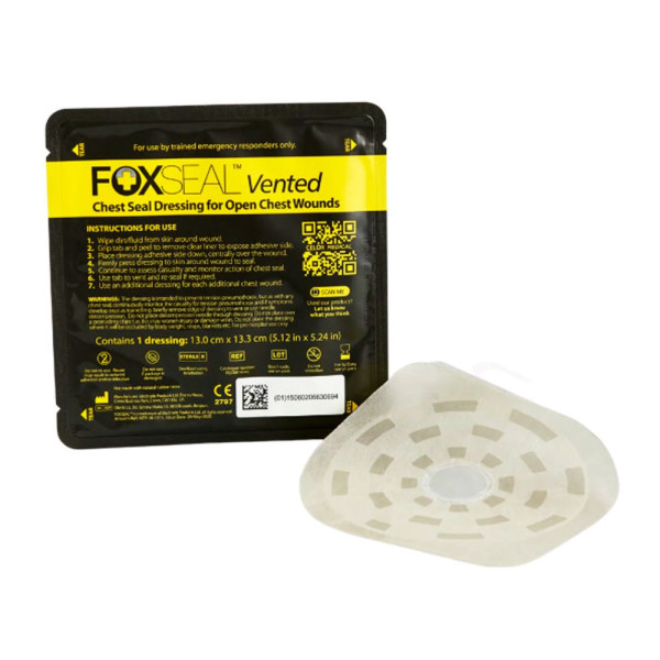 Foxseal™ Vented Chest Seal Thoraxpflaster