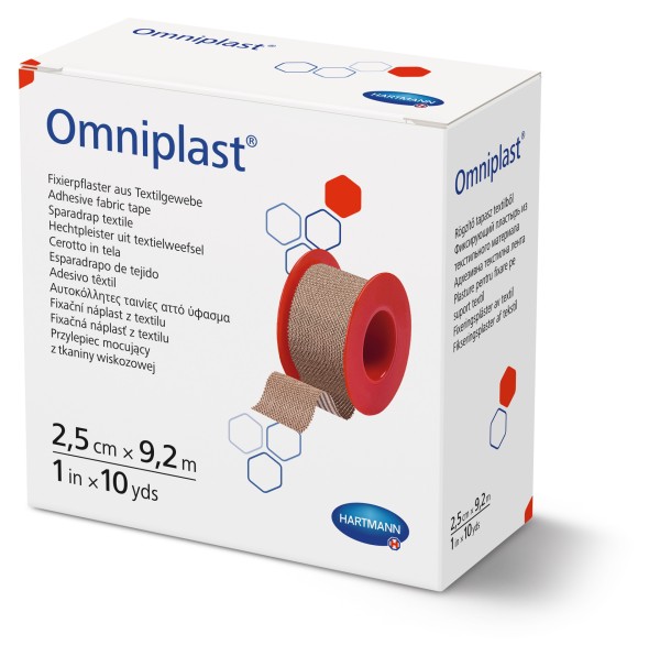Omniplast Fixierpflaster 2,5 cm x 9,2 m