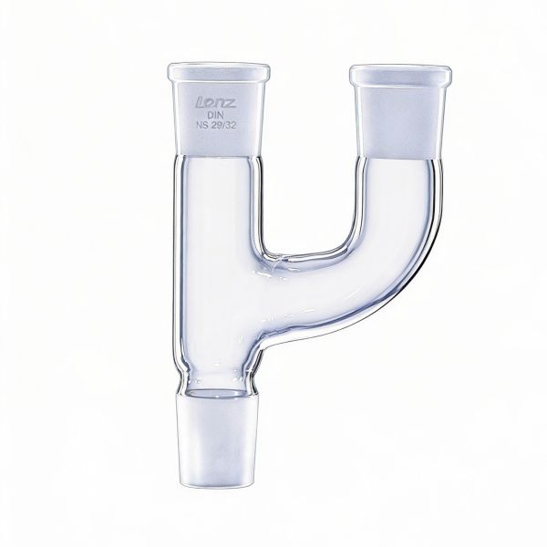 Zweihalsaufsatz mit 1 Kern und 2 Hülsen