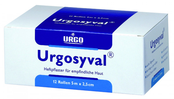 Urgosyval® ohne Schutzring, 2,50 cm x 5 m