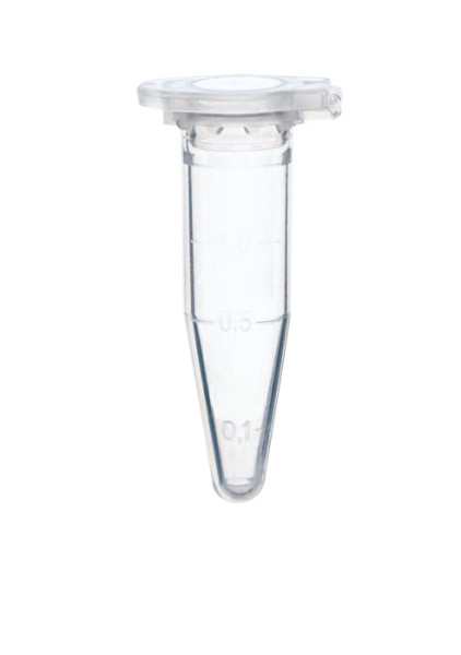 Microcentrifuge tubes, 1.5 mL, transparent, with lid, BIO-CERT® PCR Quality