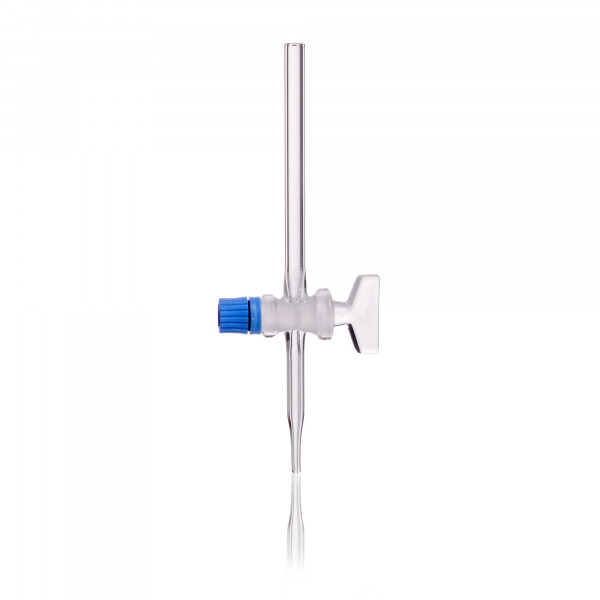 DURAN® burette stopcock, straight, ground, without keys, NS 12.5