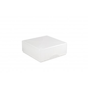Cryo-Boxes, PP, grid 9 x 9, natural, 133 x 133 x 50/75 mm, combination lid