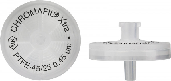 Spritzenfilter Chromafil Xtra PTFE, 25 mm, 0,45 µm, beschriftet