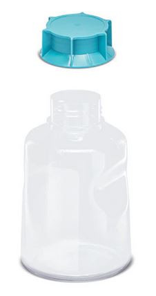 StericupT Quick Release Receiver bottle, 1000 ml, sterile, polystyrene, 12 pcs