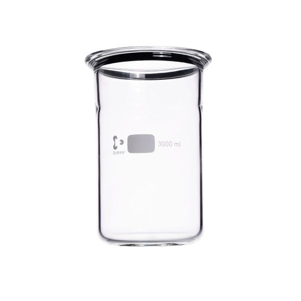 DURAN® flat flange beaker with groove