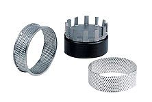 Sieve ring (round perforation, stainless steel)