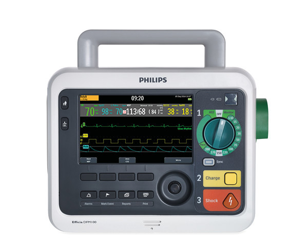 Defibrillator/Monitor Efficia DFM100, Basisgerät