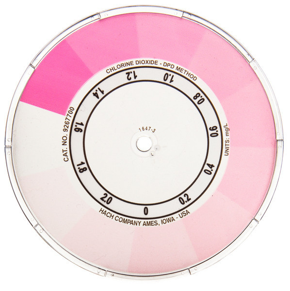 Color Disc Manganese, PAN, 0-0.7 mg/L