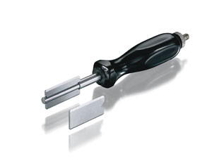 Glass Cutting Knife, 185 mm, hard metal, plastic handle