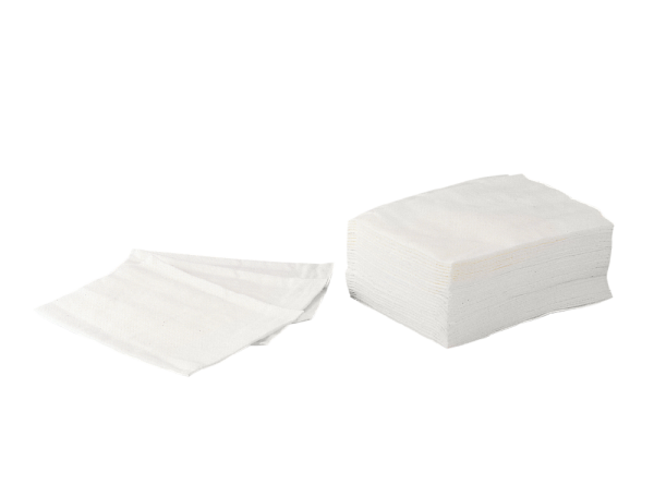 Special wiping cloth, 40 x 38 cm, white, 50 pieces