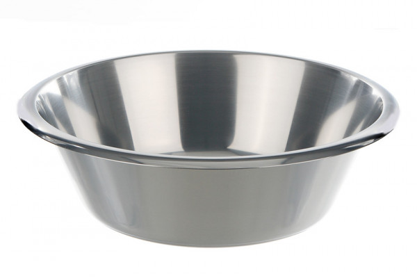 Laboratory bowl 18/10 steel