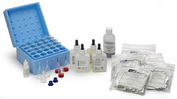 Replacement reagent set, CEL basic drinking water laboratory