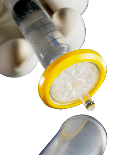 Syringe filter, non-sterile PDVF